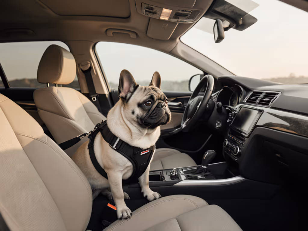 Brachycephalic Dog Car Travel: Ventilation Safety Steps
